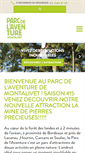 Mobile Screenshot of laforet-aventure.com